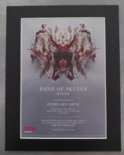 Band Of Skulls Sweet Sour Promo Original Album Advert Mounted 14x11