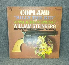 Copland Billy the Kid Appalachian Spring LP William Steinberg Command Vinyl picture