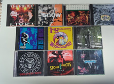 Classic Rock 90s Alternative Metal CD Lot (10 Albums) Prince GNR Ramones Hendrix picture