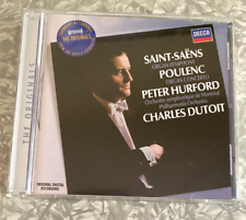Saint-Saens Organ Symphony Poulenc Concerto Peter Hurford Decca Excellent Disc picture