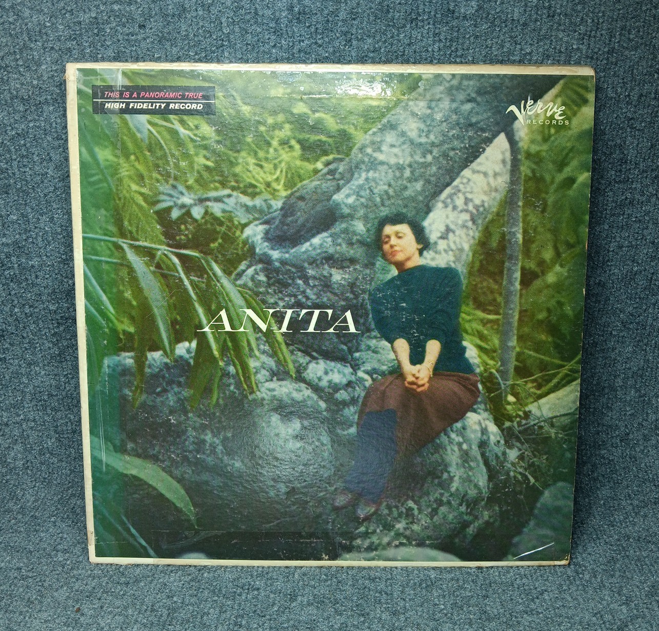 Anita O'Day Anita Vinyl LP Verve MG V-2000 Buddy Bregman Jazz Vocal