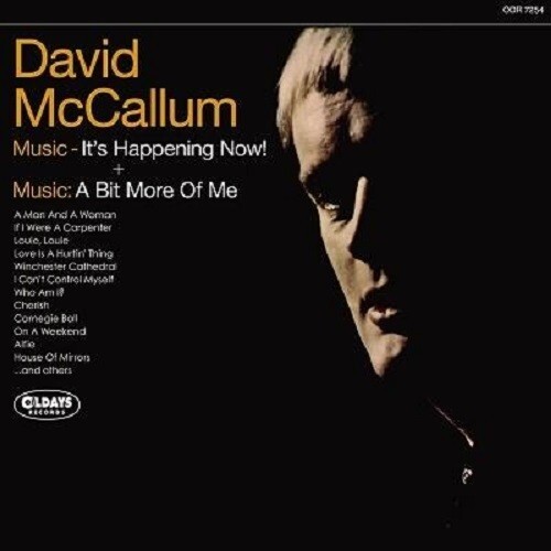 David McCallum Music: It's Happening Now + A Bit More Of Me Japan Music CD NEW
