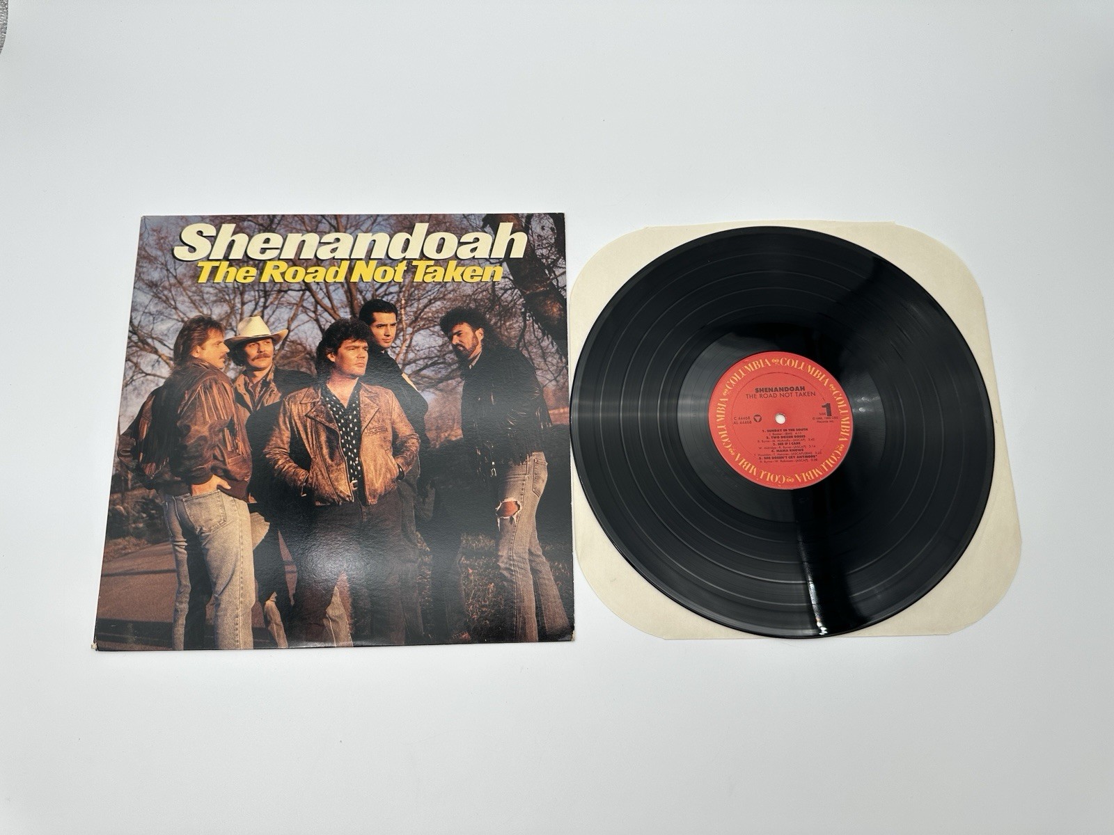 Shenandoah - The Road Not Taken - Authentic 1989 USA Vinyl LP - Columbia C 44468