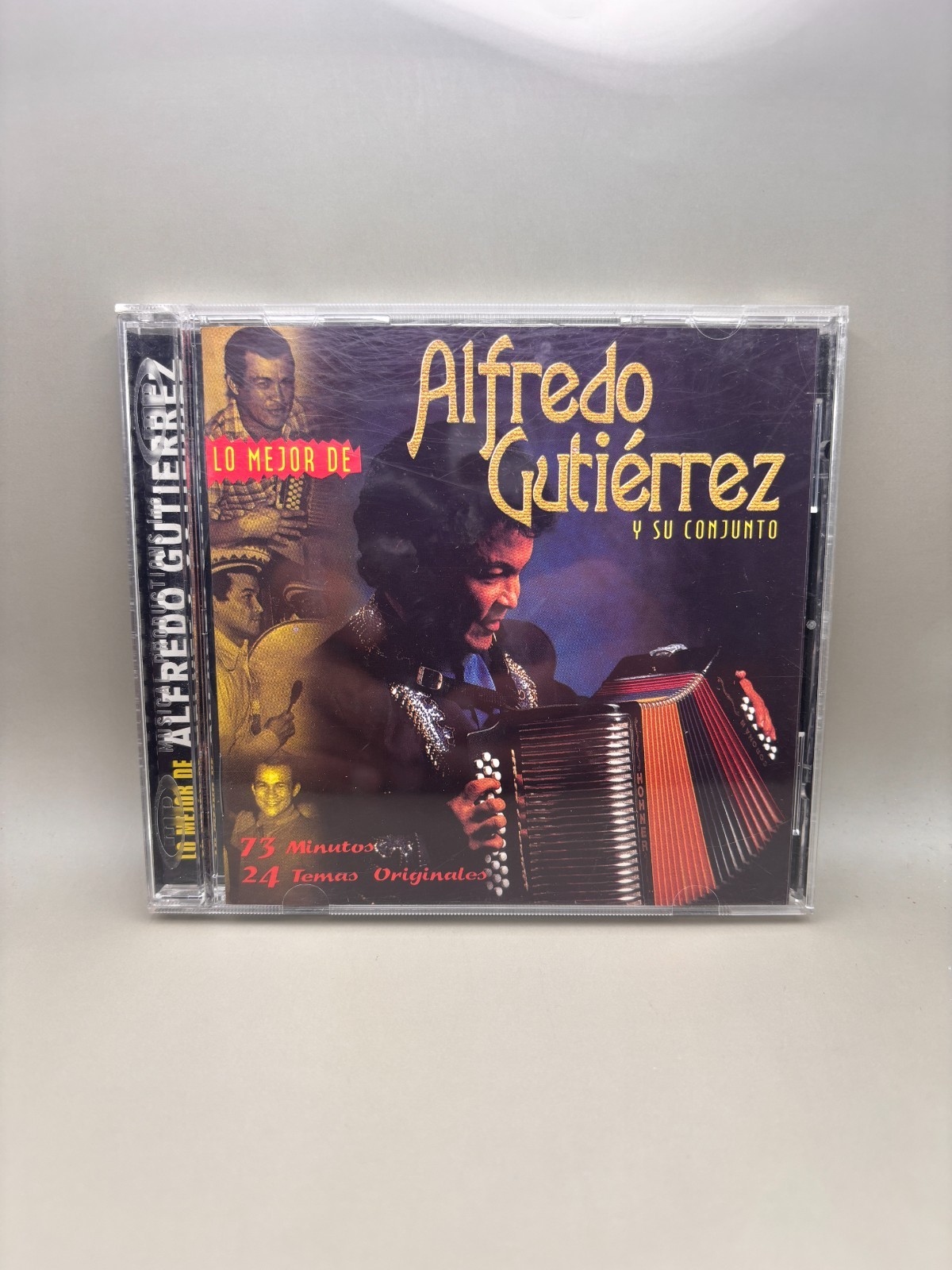 LO MEJOR DE ALFREDO GUTIERREZ Y SU CONJUNTO 73 Minutos 24 Exitos-CD