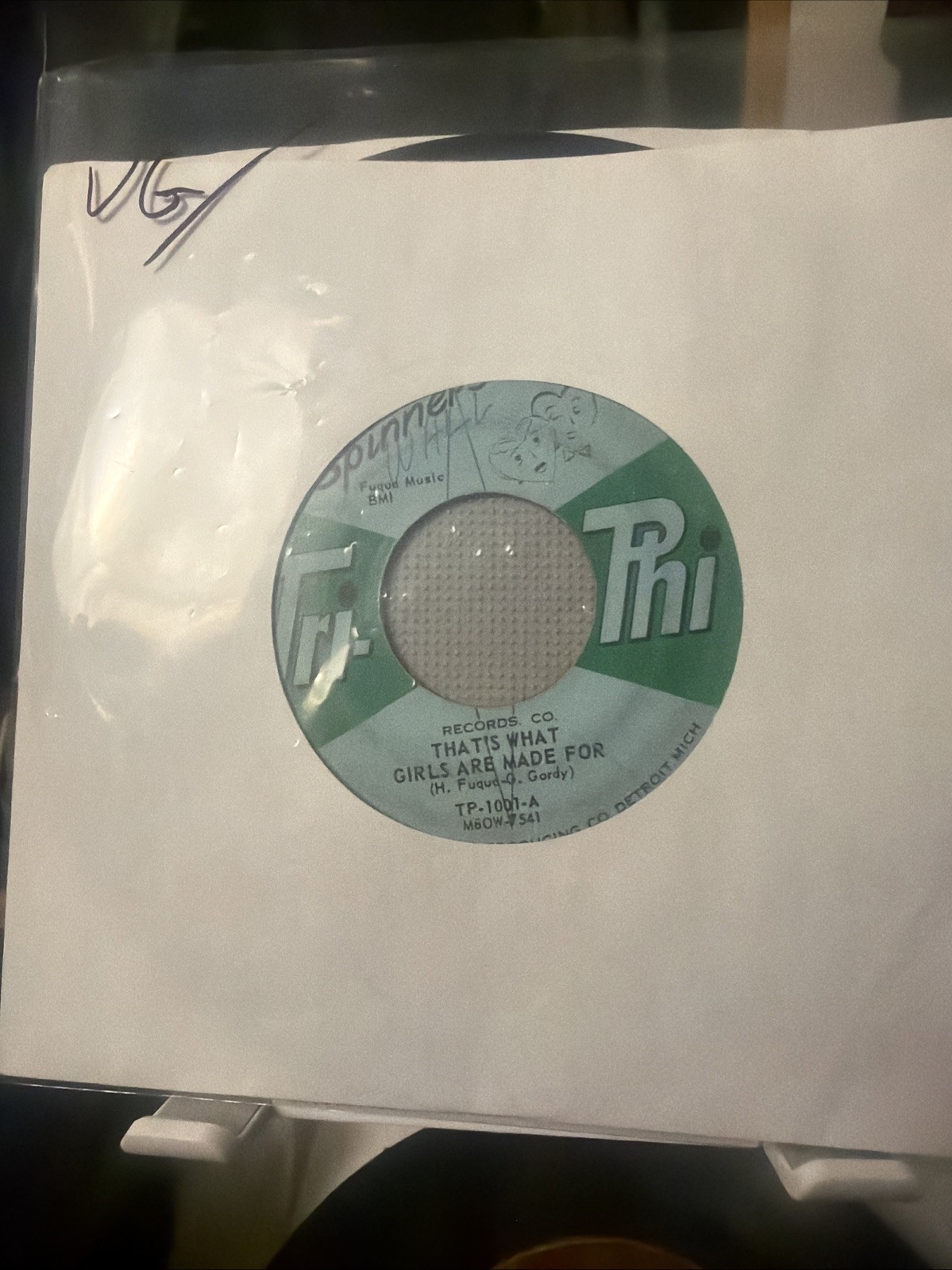 Lot of (9) Spinners 45s - Various labels