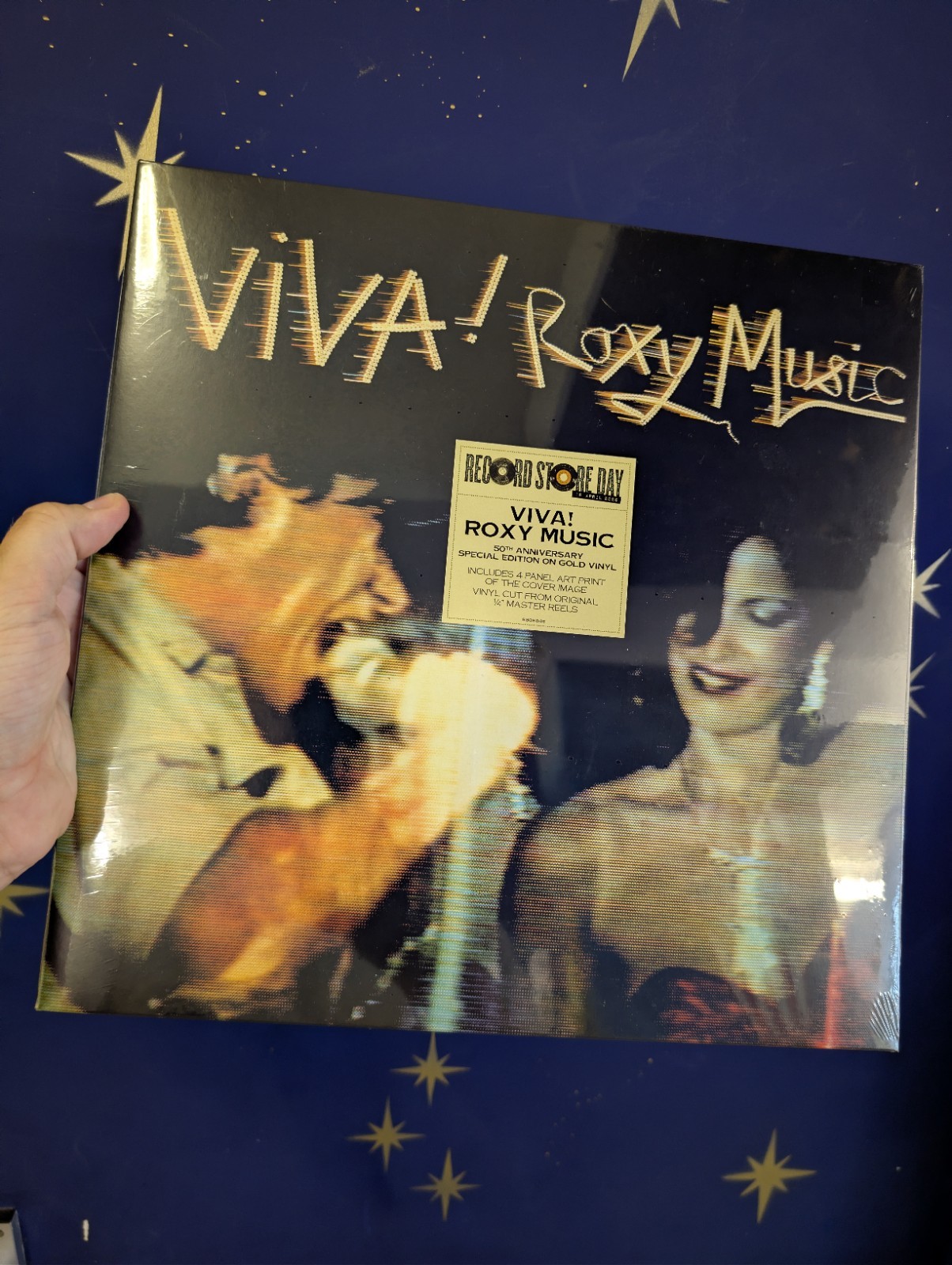 ROXY MUSIC LP  Viva Roxy Music GOLD VINYL Record Store Day 2026 NEW & SEALED