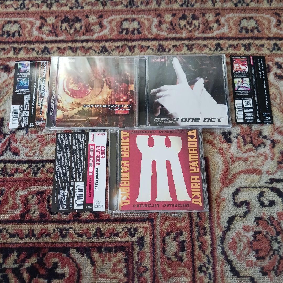 Konami Music CD Set Sota Fujimori Akira Yamaoka Mitsuru