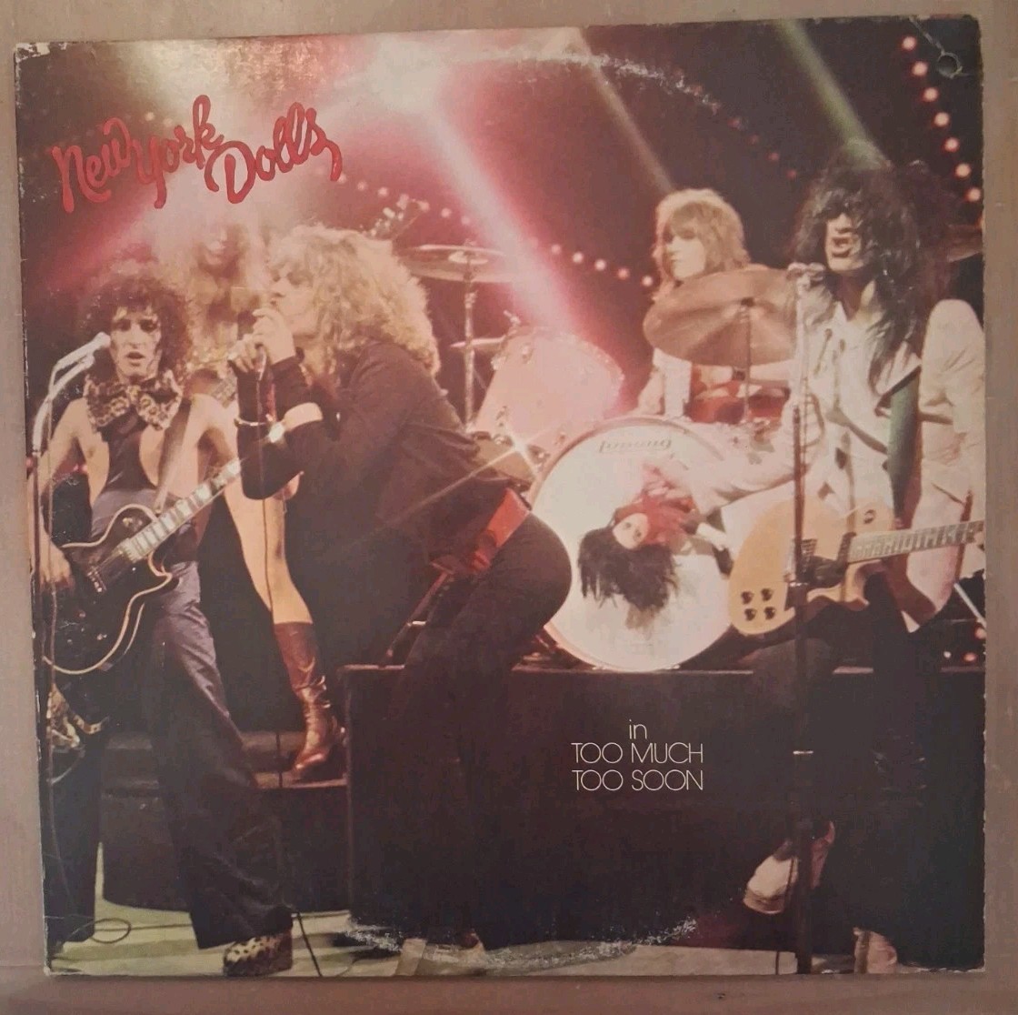 Vintage 1974 New York Dolls Vinyl Album