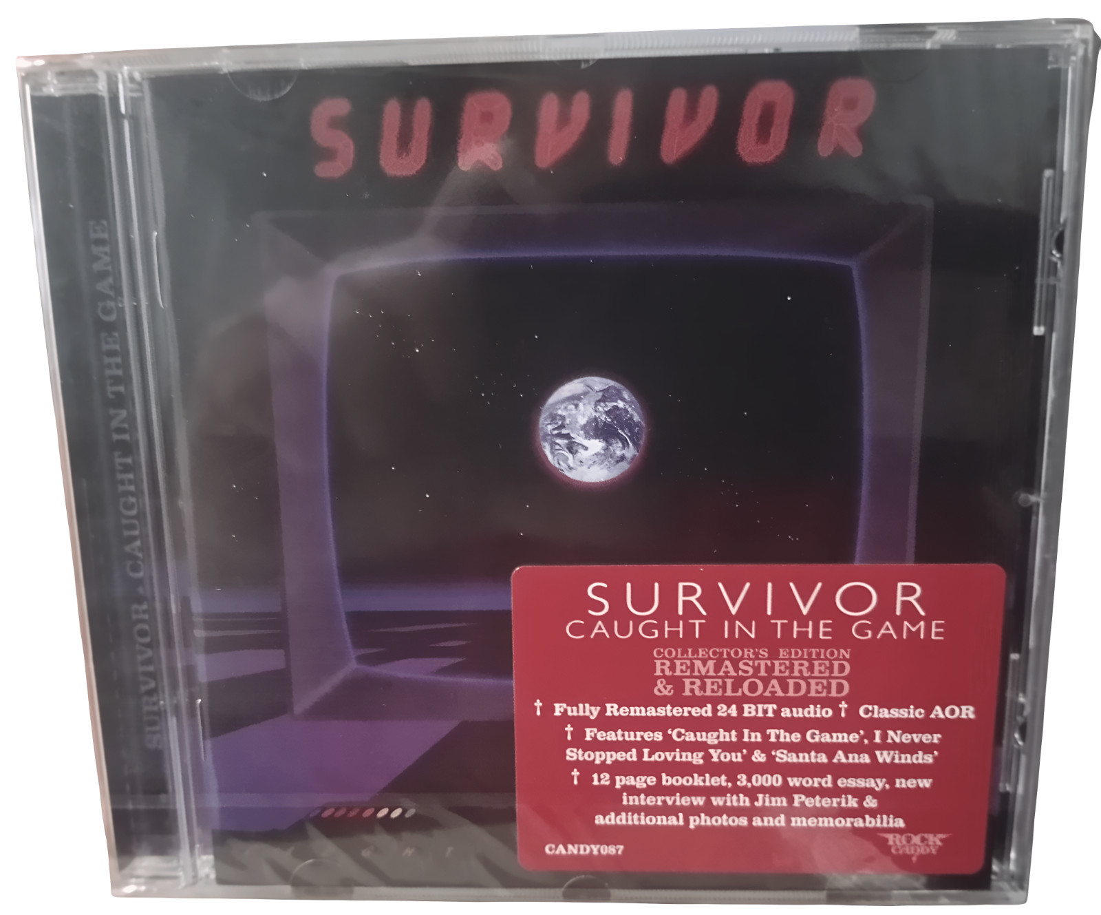 Survivor Caught In The Game Rock Candy Remastered NEW • OUT OF PRINT • Rare