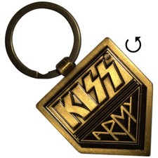 KISS official metal keyring keychain -DOUBLESIDED picture