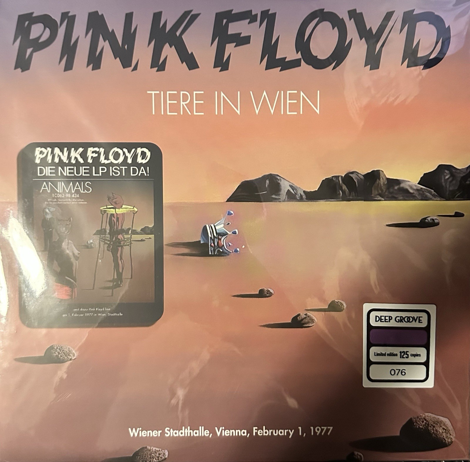 Pink Floyd - Tiere In Wein Live ‘77 - 3LP Colored Vinyl