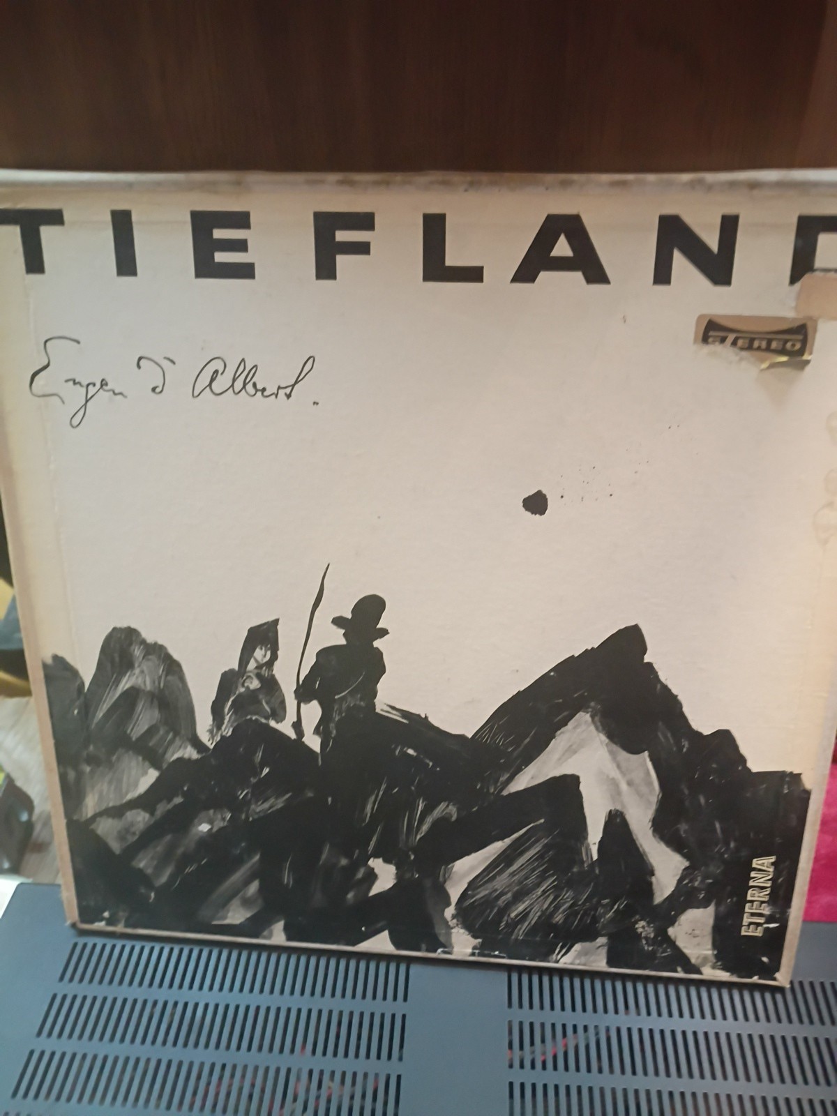 Tiedland Eugen d\'Albert Eterna Stereo 3LPs Box 820 367 369 