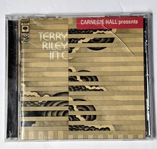 Terry Riley In C CD Carnegie Hall Presents Minimalist Classical Sony Masterworks picture