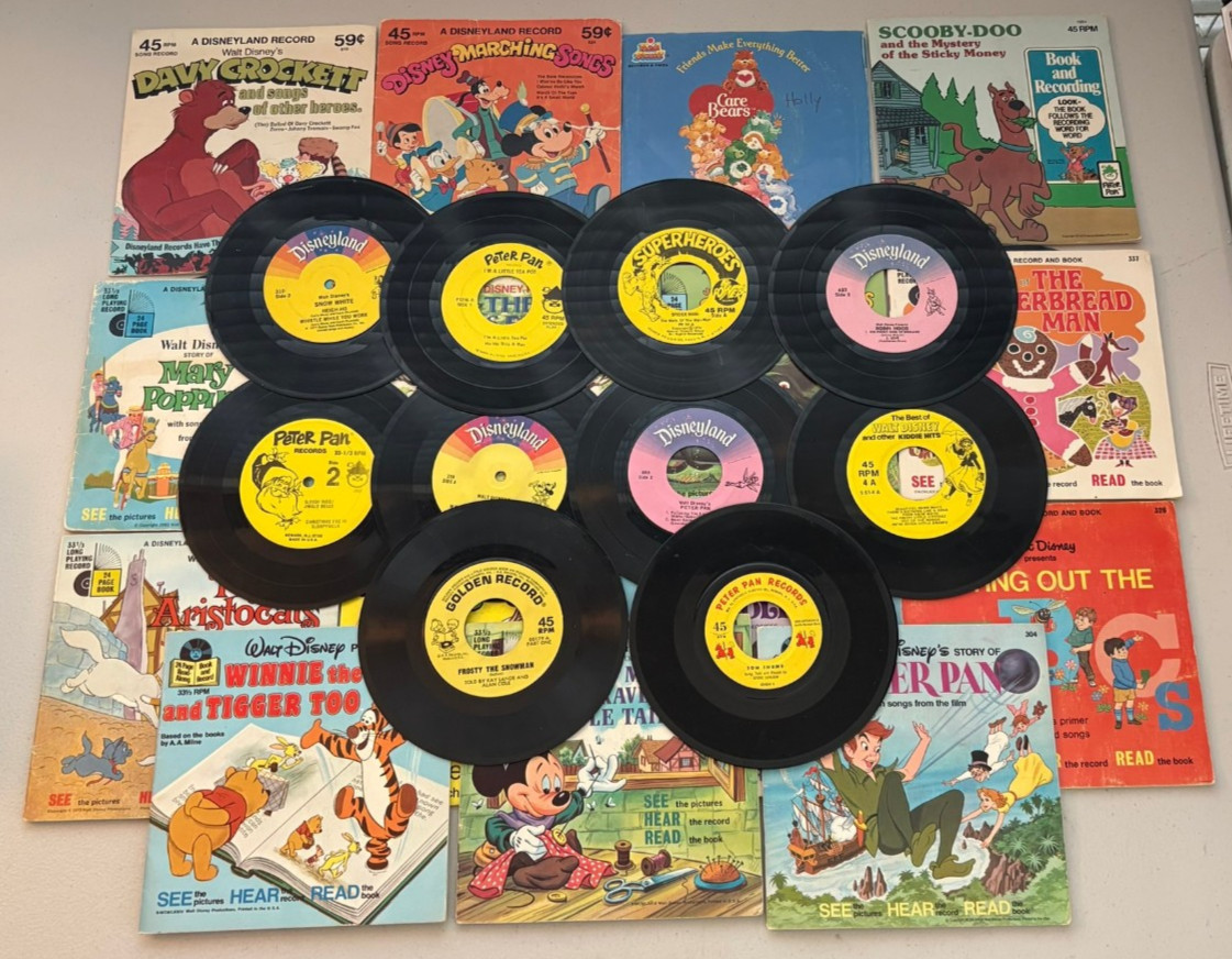 Disneyland Disney & Other 45 Record 7\