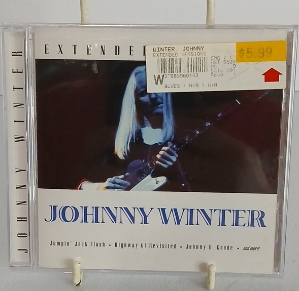 Johnny Winter Extended Versions Blues Album CD Sony BMG 2005