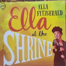 ELLA AT THE SHRINE - FITZGERALD ELLA VINYL New/Sealed Jazz LP Record Verve picture