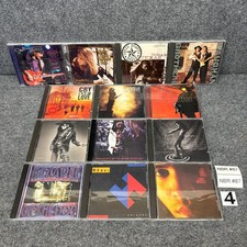 Rock CD Lot Lenny Kravitz Joe Satriani Cry of Love Santana King's X Heart picture