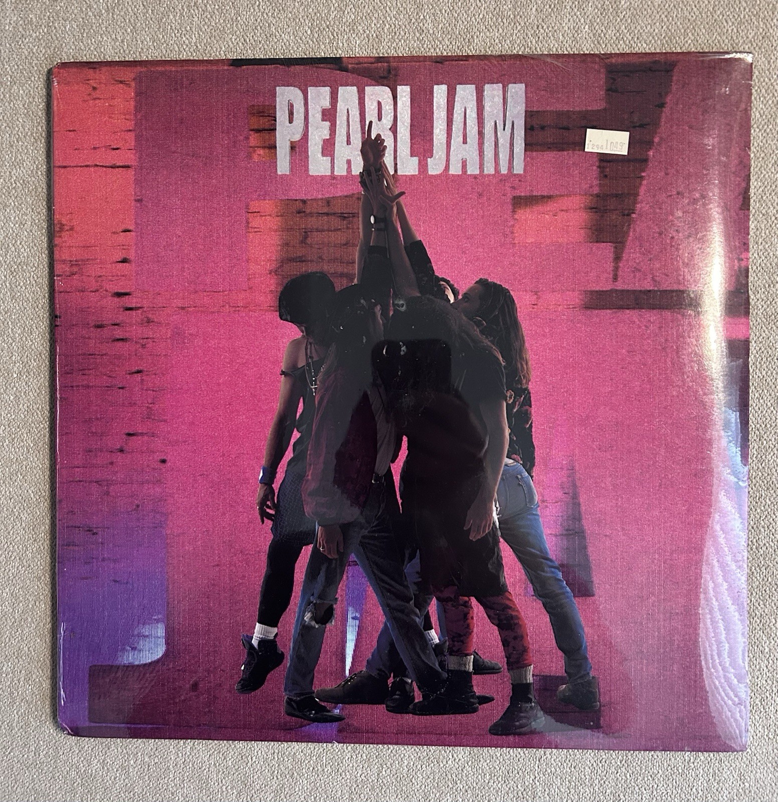 SEALED Pearl Jam - Ten 1994 Original US Pressing Vinyl LP Grunge Eddie Vedder