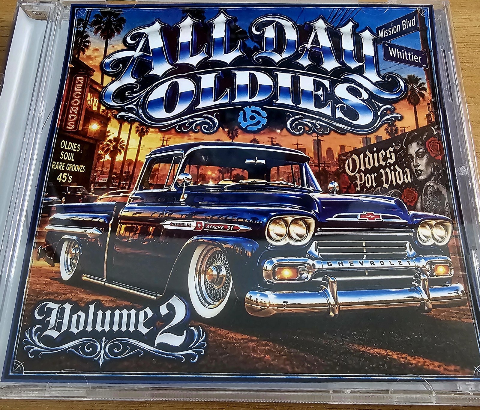 All Day Oldies - Vol. 2  CD  Lost Soul Lowrider Style Cruisin Oldies 