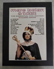 Marc Bolan T-Rex The Essential Collection Promo Original Advert Mounted 14x11