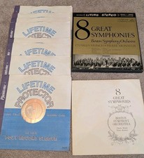 8 Great Symphonies Boston Symphony Orchestra Lsc 6902 Box Set picture