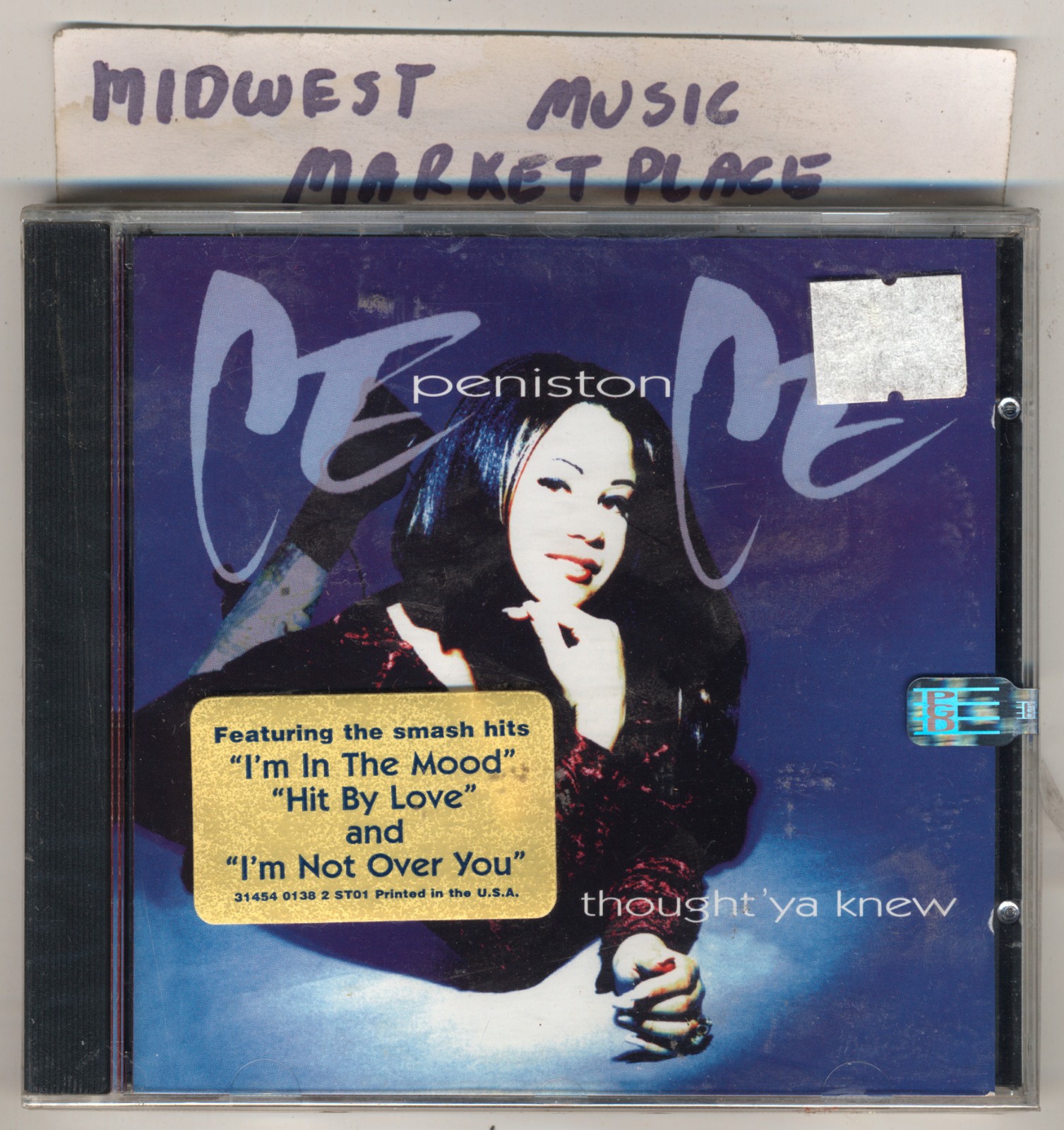 CeCe Peniston - Thought 'Ya Knew - Brand New MINT Sealed CD with Hype Sticker