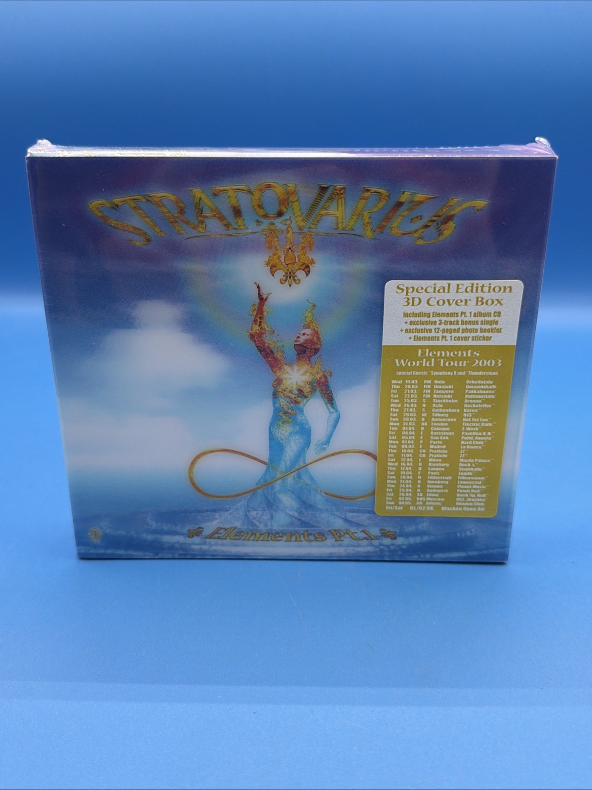 STRATOVARIUS ELEMENTS PT.1 LIMITED EDITION 3d *CD BRAND NEW SEALED SIGILLATO