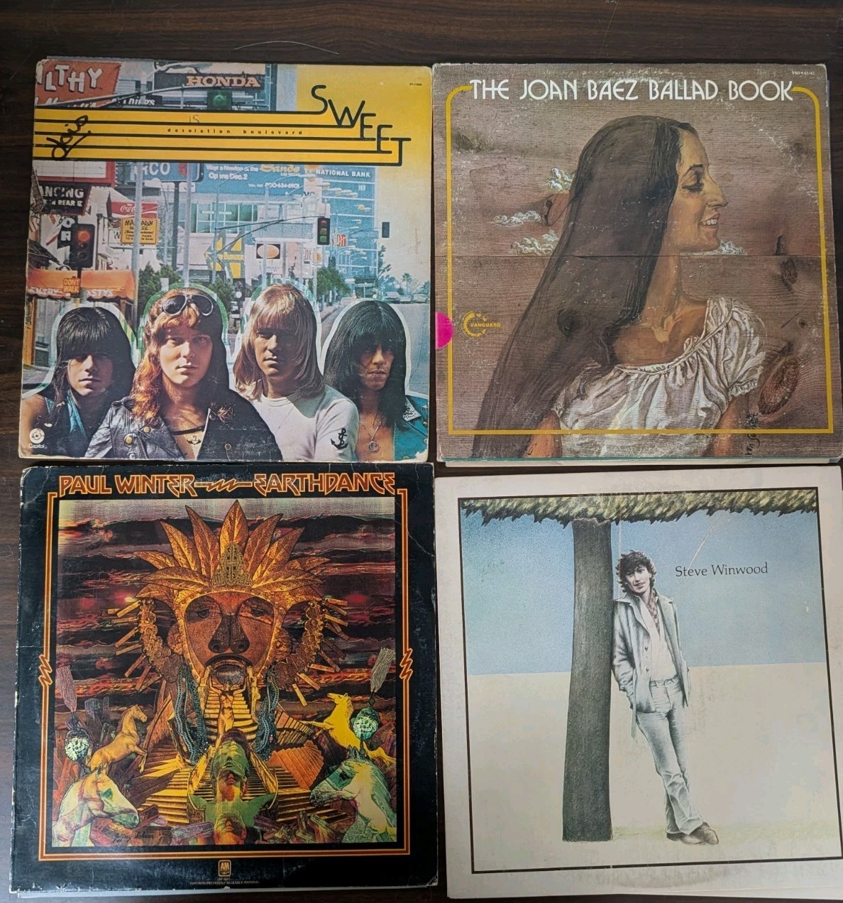 Lot of 10 Rock & Pop Vinyl LP Records