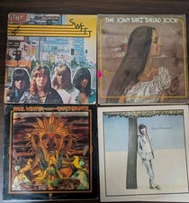 Lot of 10 Rock & Pop Vinyl LP Records picture