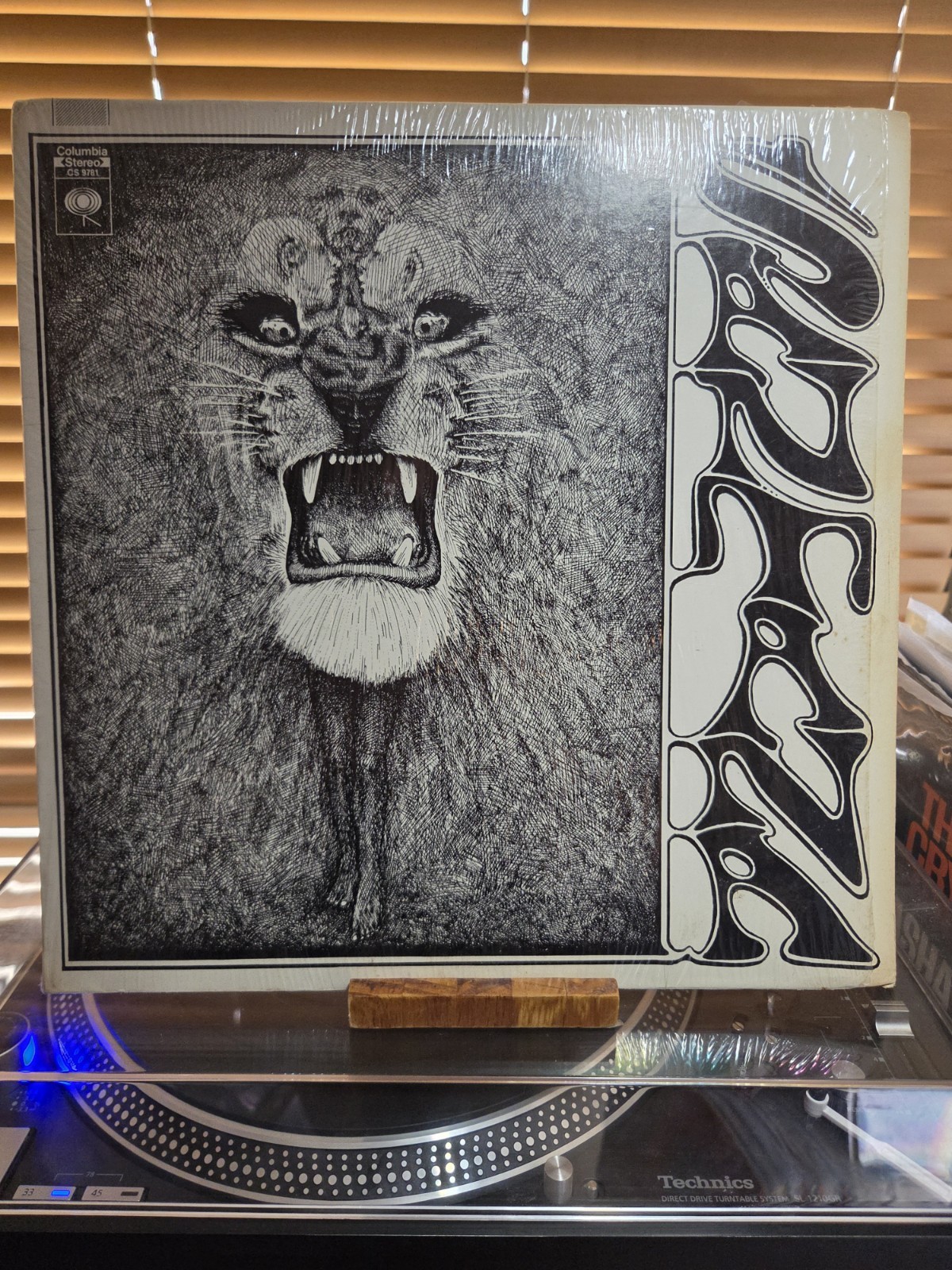 Santana, Santana, 1970's Columbia Stereo ,CS-9781, VG+/VG+