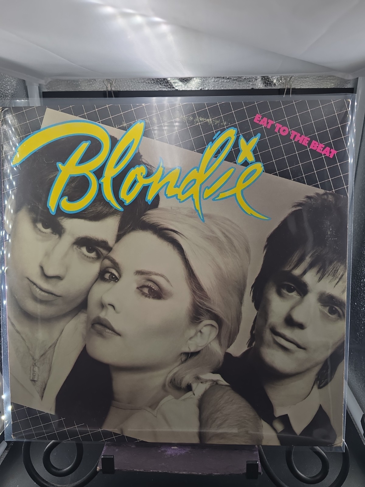 Blondie - EAT TO THE BEAT Original 1979 LP Chrysalis Records Santa Maria VG/VG+
