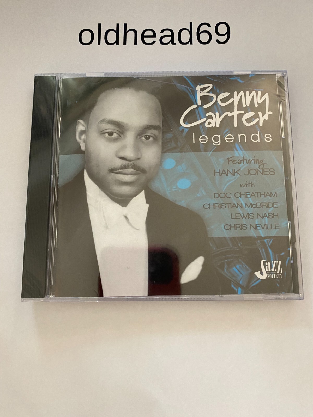 Benny Carter Legends (Featuring Hank Jones) - Audio CD Sealed Brand New
