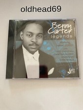 Benny Carter Legends (Featuring Hank Jones) - Audio CD Sealed Brand New picture