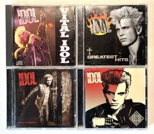 4x Billy Idol CD Lot (Vital Idol, Greatest Hits, Devil’s Playground & Best Of) picture