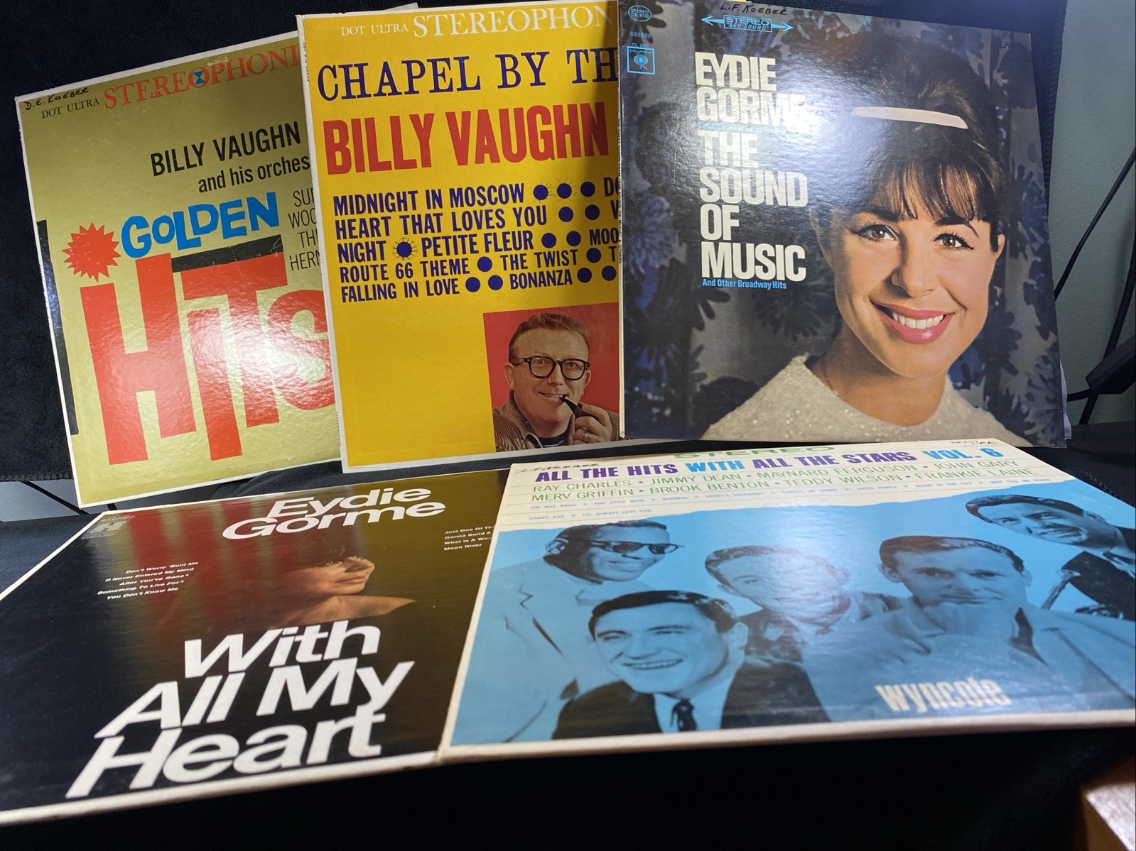 Vintage Vocal & Pop Standard Vinyl Bundle - 5 Classic LPs