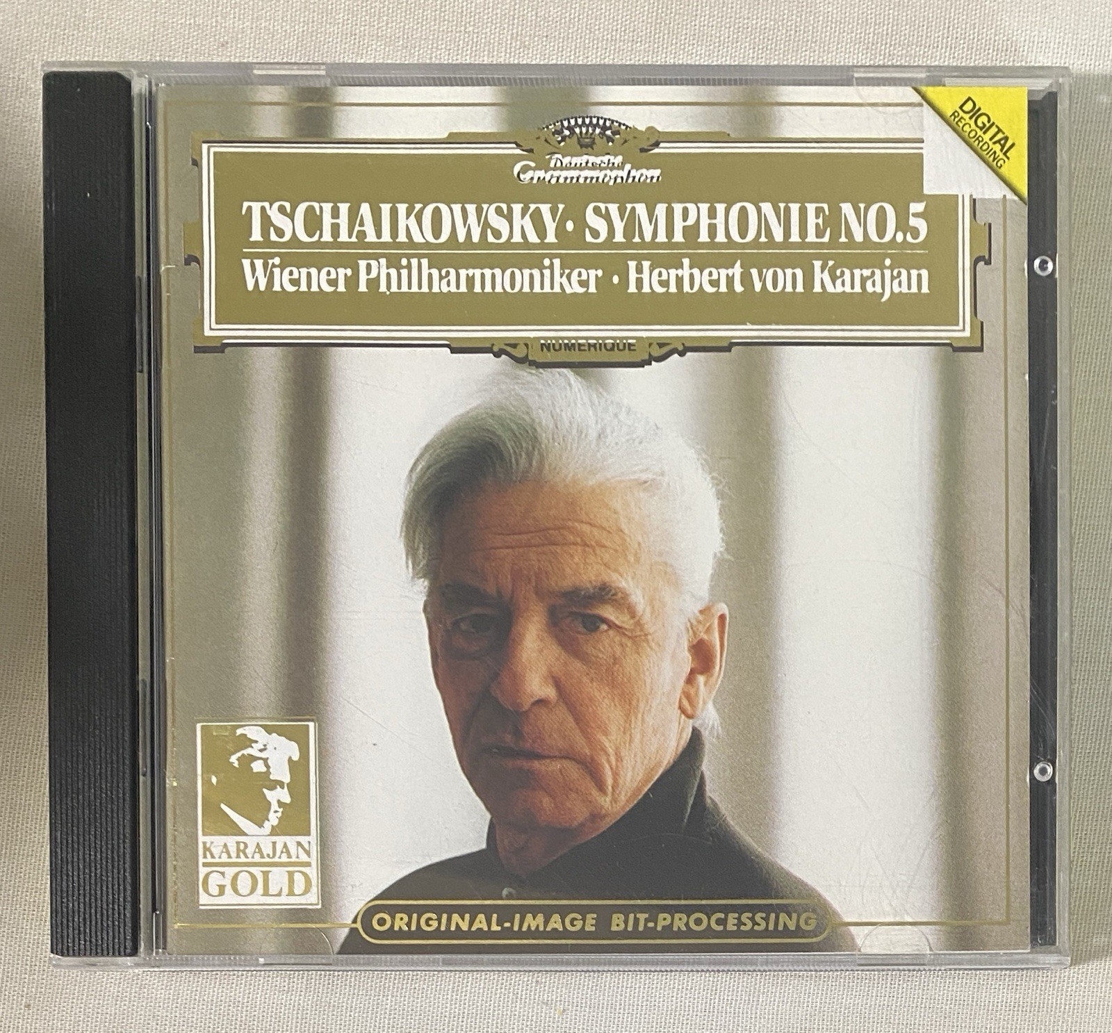 Tchaikovsky – Symphony No. 5 CD 1985 Karajan Gold Deutsche Grammophon