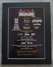 Download Festival 2017 Promo Original Festival Advert Mounted 14x11 Inches picture