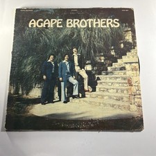 Agape Brothers ST LP Xian Jazz Rock Soul Vinyl Rare SIGNED VG picture
