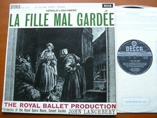 SXL 2313 HEROLD: LA FILLE MAL GARDEE    LANCHBERY / OROHCG   Audiophile  WBg  NM picture