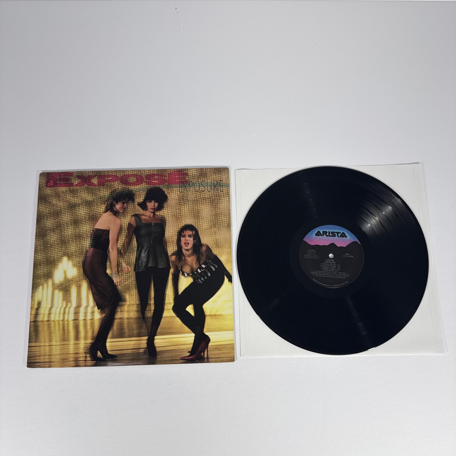EXPOSE Exposure (Record 1987) Used Original Pressing ARISTA