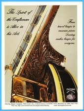 1998 Deering Banjo Co Spring Valley CA Vintage 90s Photo Print Ad picture