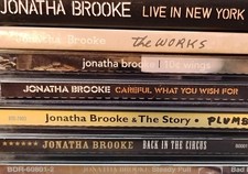7 JONATHA BROOKE CDs lot 10¢ WINGS The Works STEADY PULL Plumb DVD LIVE NEW YORK picture