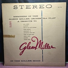 Glenn Miller Orchestra Tribute In The Miller Mood Vinyl LP Stereo Crown CST 115 picture