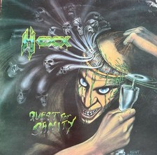 HEXX - Quest For Sanity VINYL EP Mini LP 1988 Under One Flag Exc Cond DB1 picture