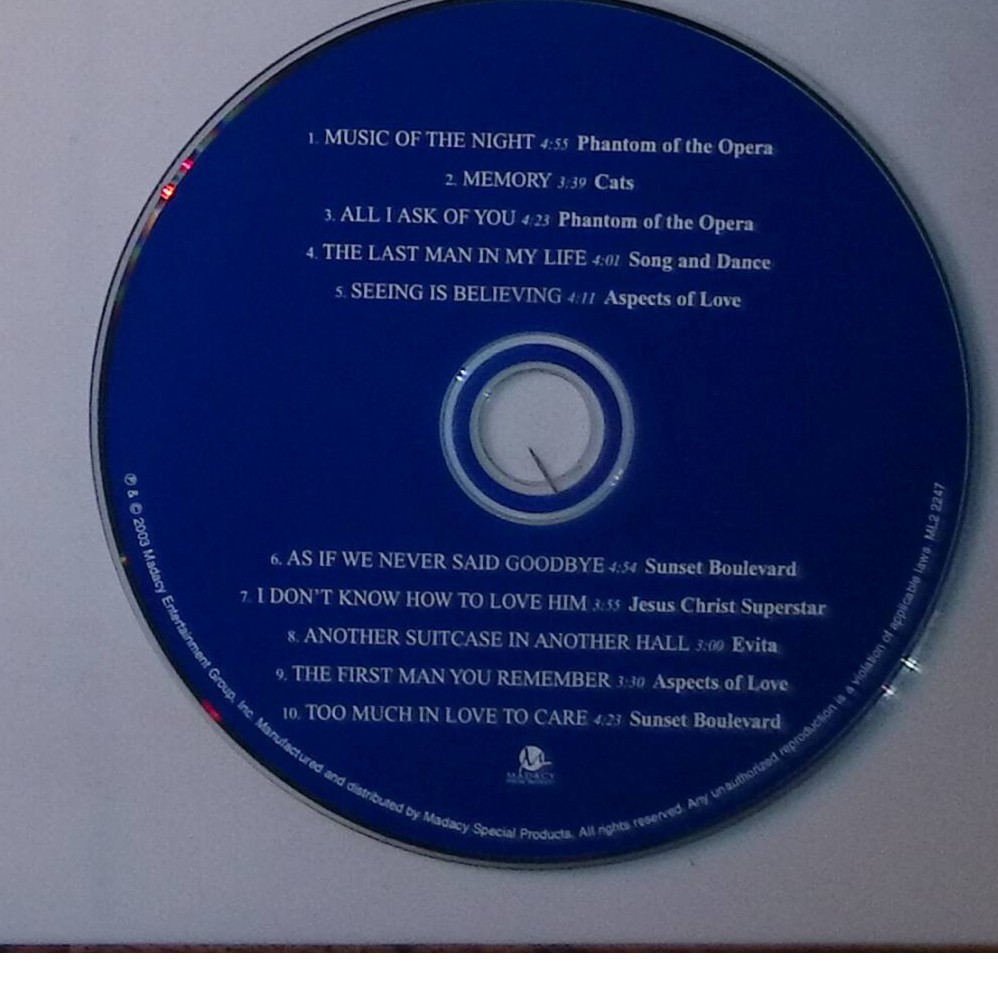 Love Songs CD Tested and Works