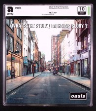 Oasis What's The Story Morning Glory Vinyl AMG GRADED 10 Blood Records 4669/5000 picture