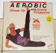 Joanie Greggains – Aerobic Shape Up - 1982 Vinyl LP Record Album and Booklet picture