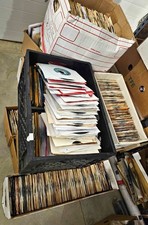 LOT OF 10 RANDOM REGGAE 45 RPM 7” VINYL RECORDS FROM A RECORD WAREHOUSE BUYOUT picture