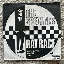 The Specials ~  Rat Race ‼️🇳🇱DUTCH 7” ~ UNIQUE PICTURE SLEEVE🇳🇱‼️ picture