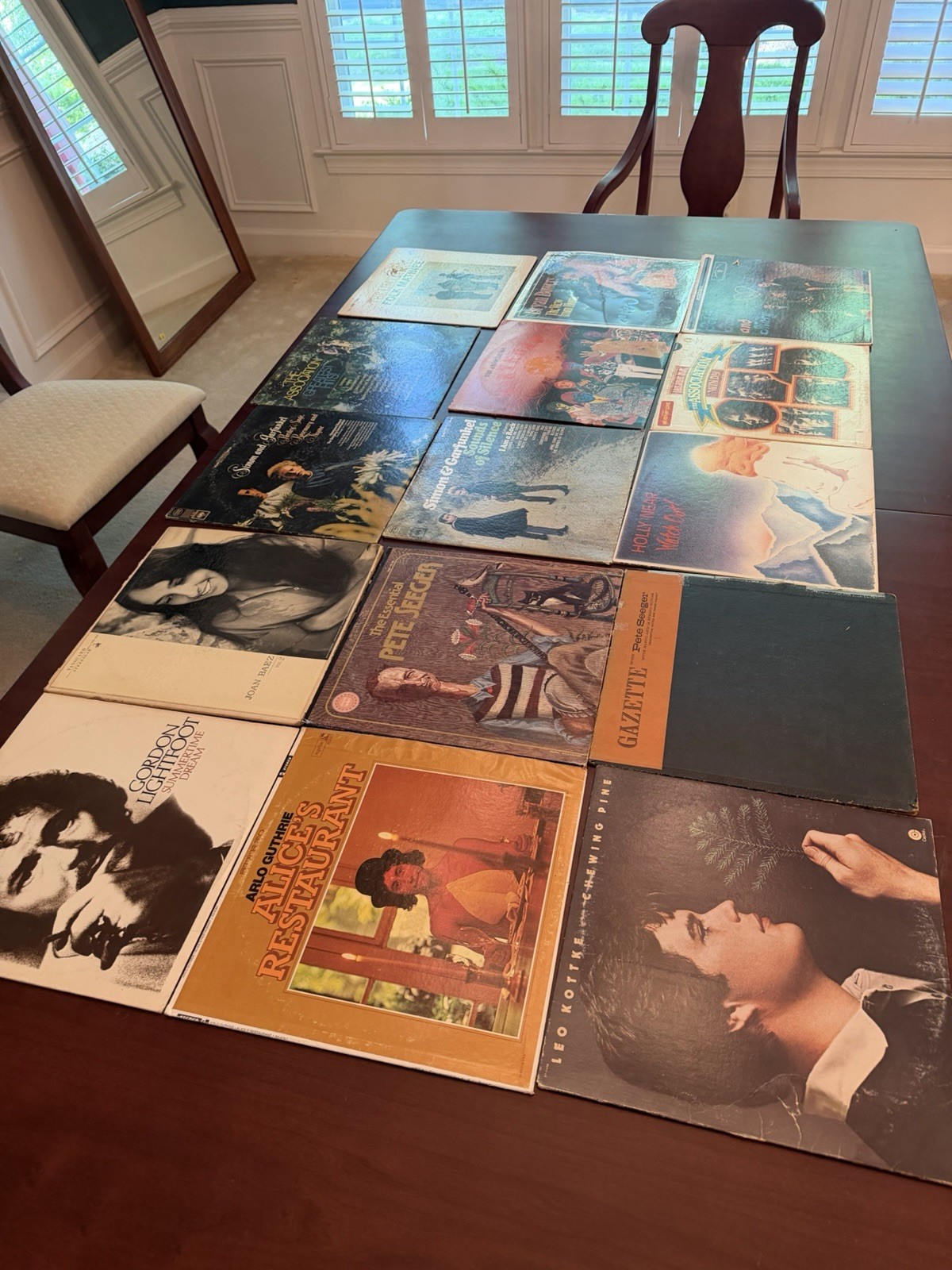 Lot Of 15 Vintage Vinyl Bundle 60/70s FolkArtists See Pics And Desc